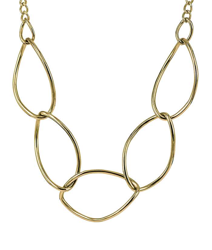 Milla Big Necklace Gold