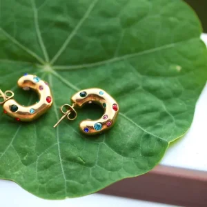 Nymph Earrings Gold/Mix