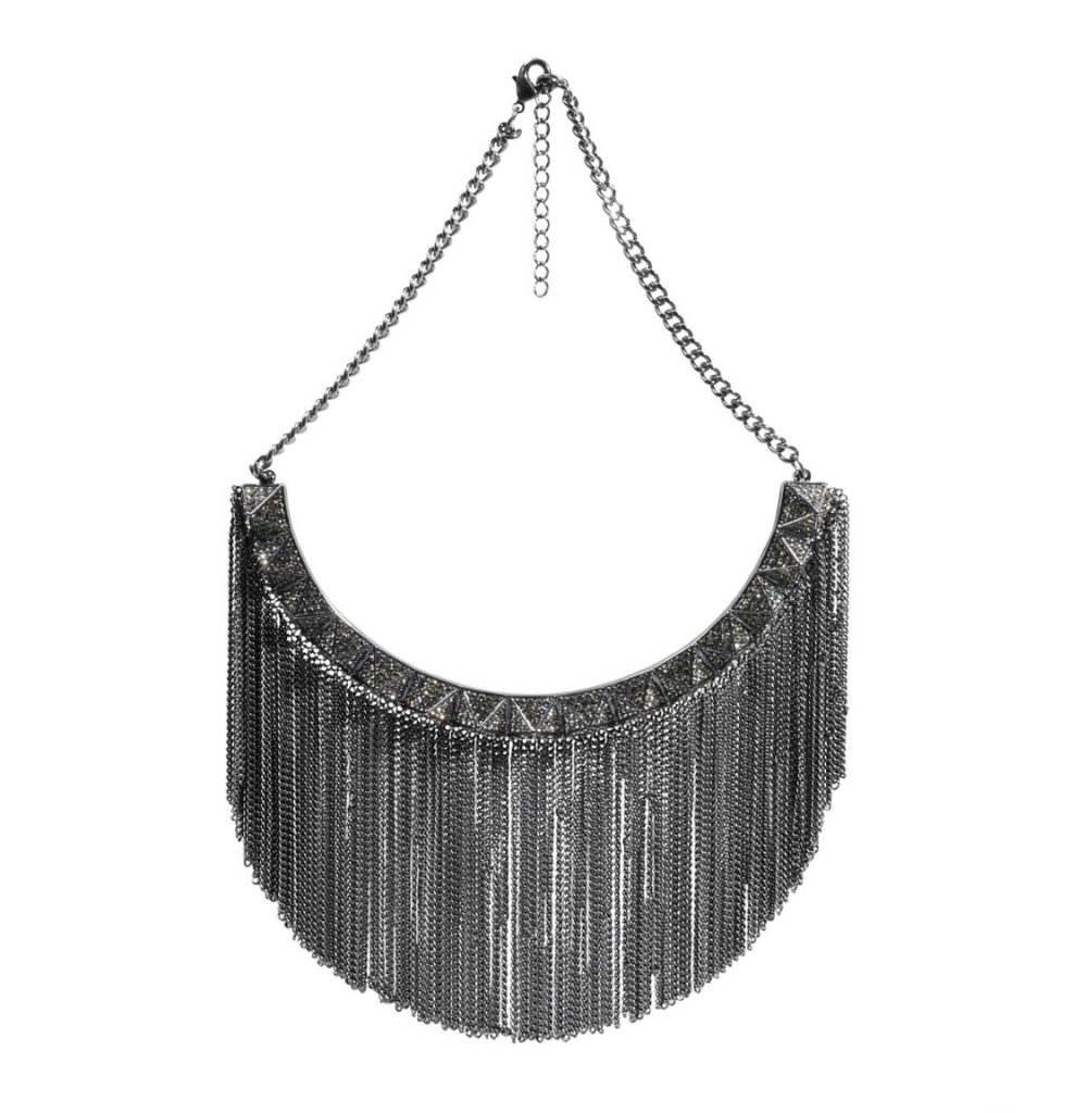 Livin After Midnight Necklace Gun Metal