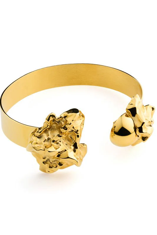 Halley Golden Bangle Bracelet