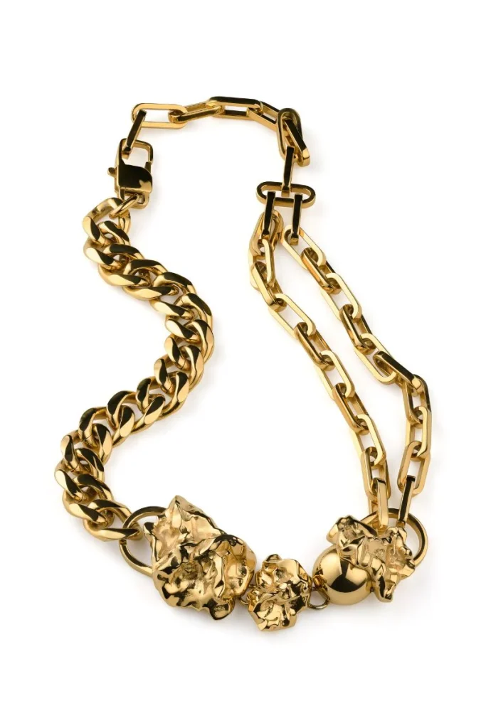Halley Grand Golden Necklace