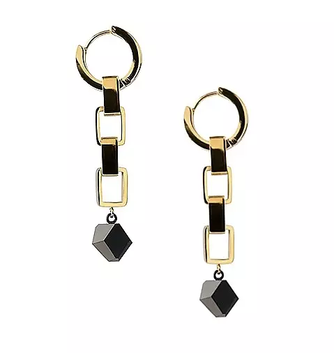 Juno Golden Chain Earrings