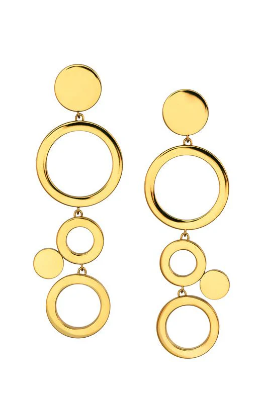 Luna Nova Golden  Earrings