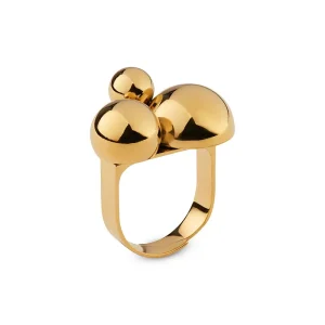 Solar Golden Cluster Ring