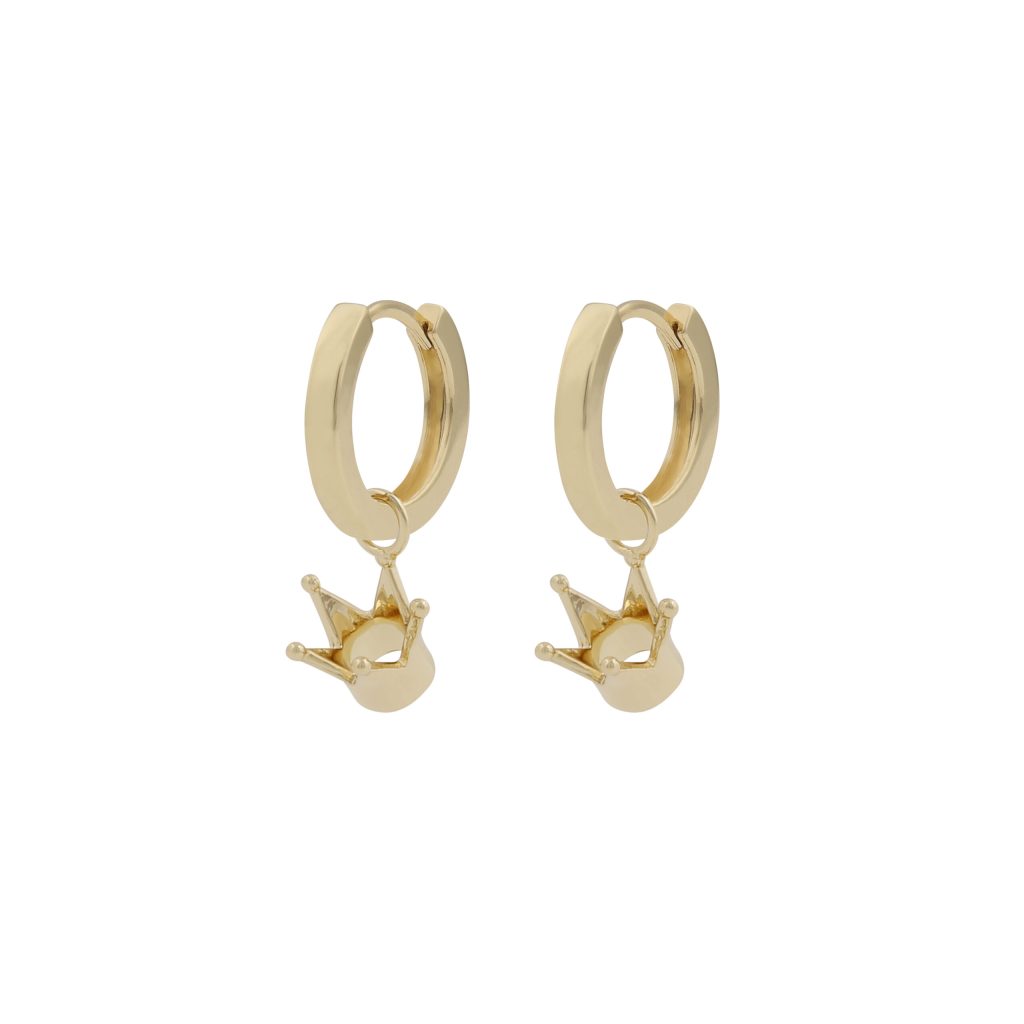 Fairytale Crown Ear Plain/Gold