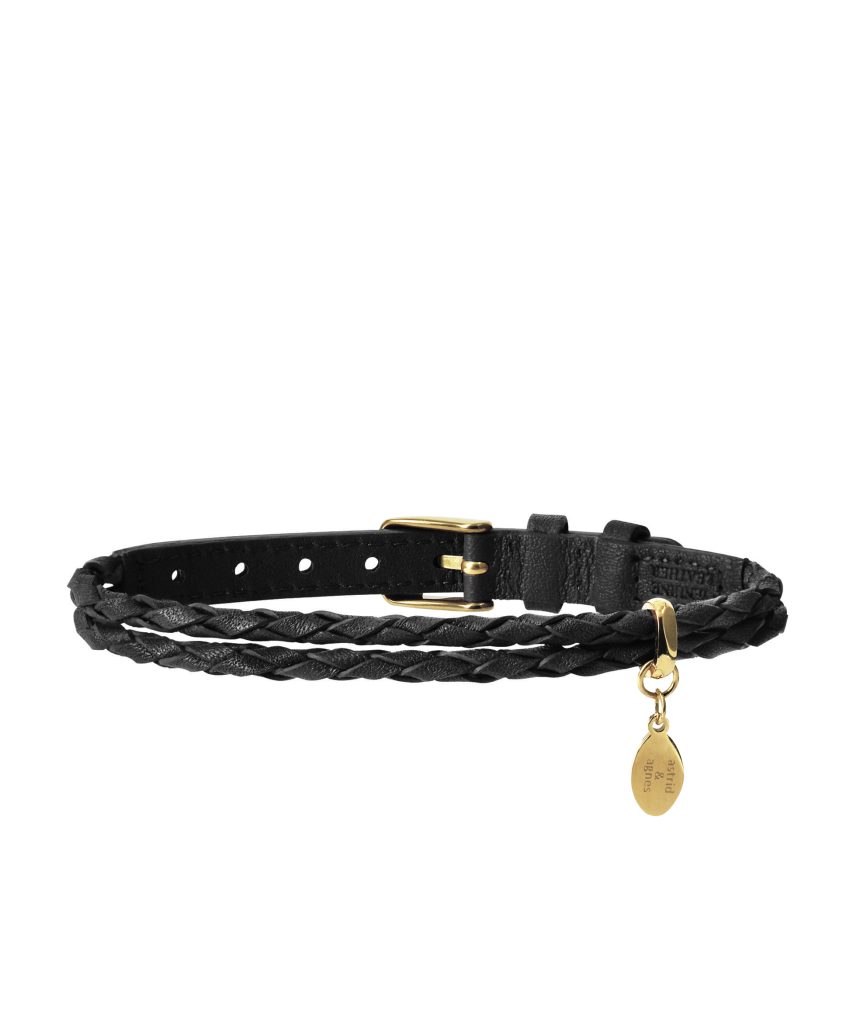Svea Armband Svart/Guld