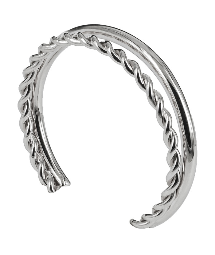 SISTA! Twist Bracelet Steel