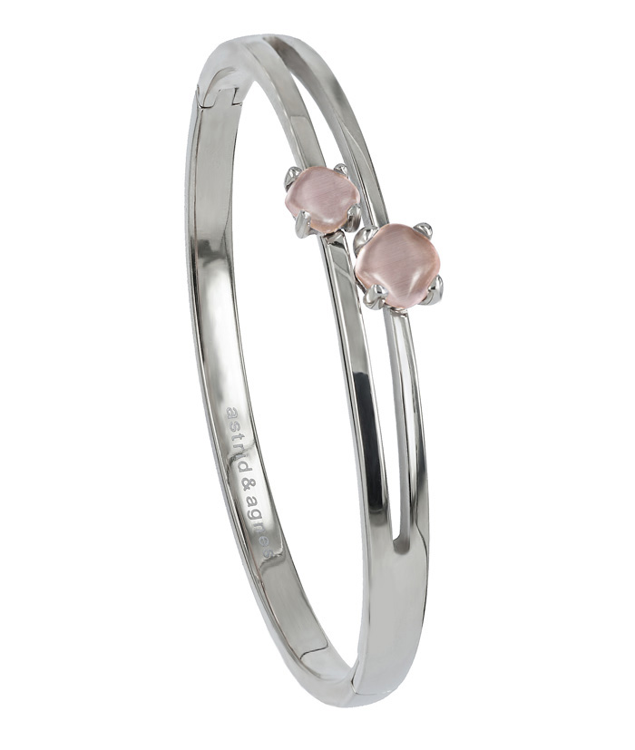 Victoria Bracelet Steel/Pink