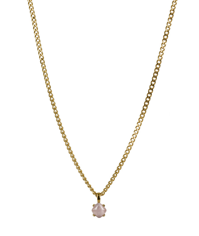 Victoria Necklace Gold/Pink