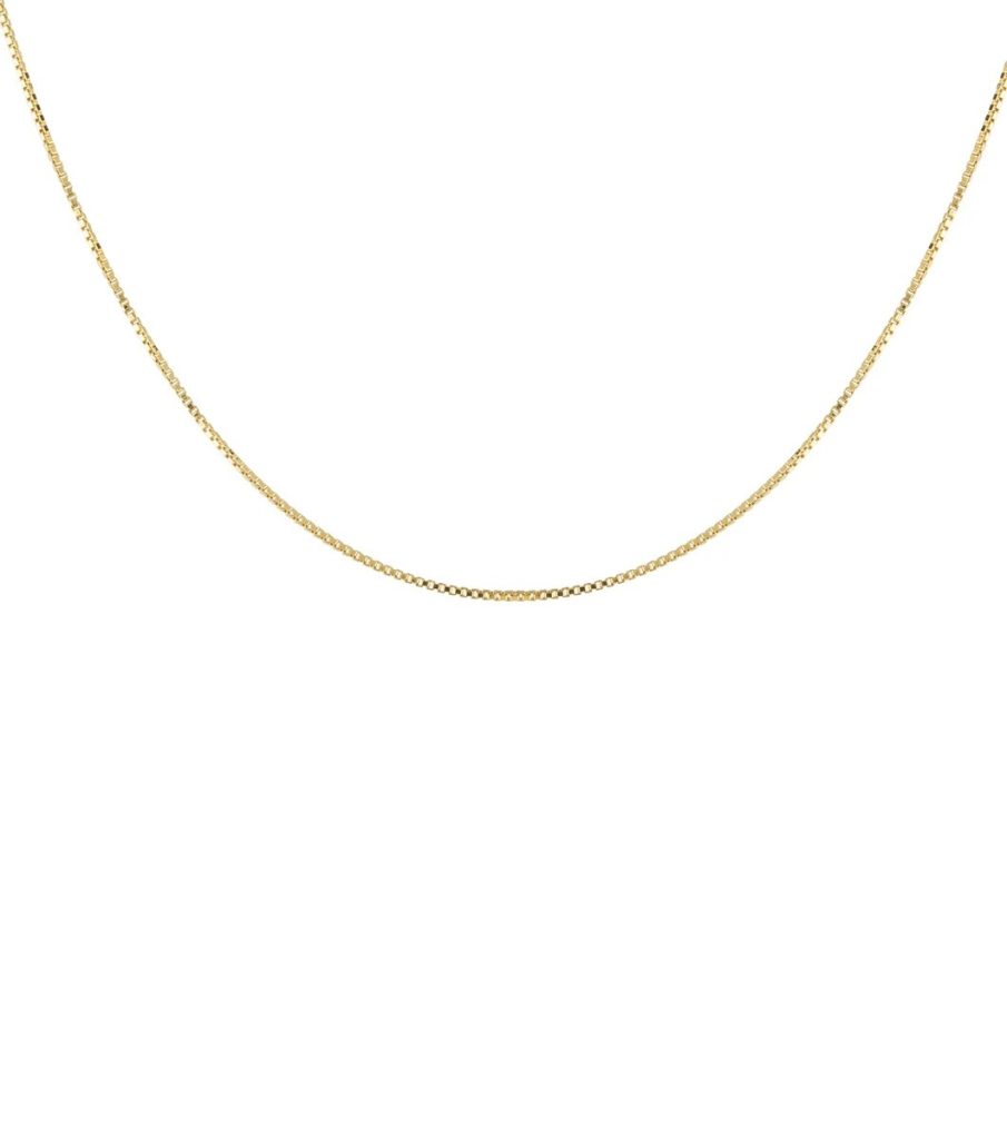 Beloved Short Box Chain Gold