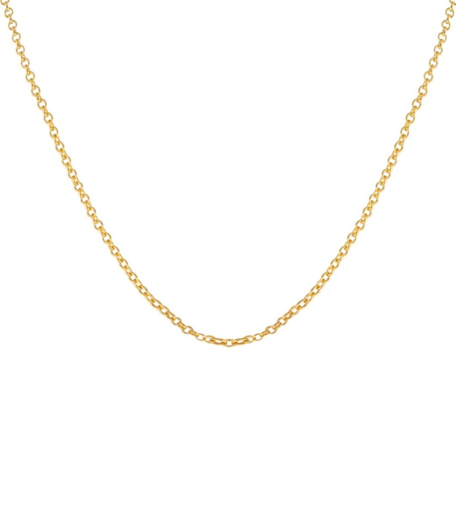 Beloved Long Rolo Chain Gold