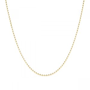 Globe Chain Gold Necklace