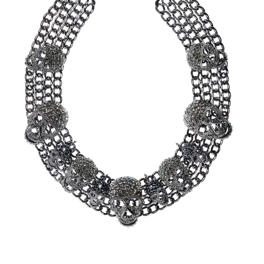 Stiff Upper Lip Necklace Gun